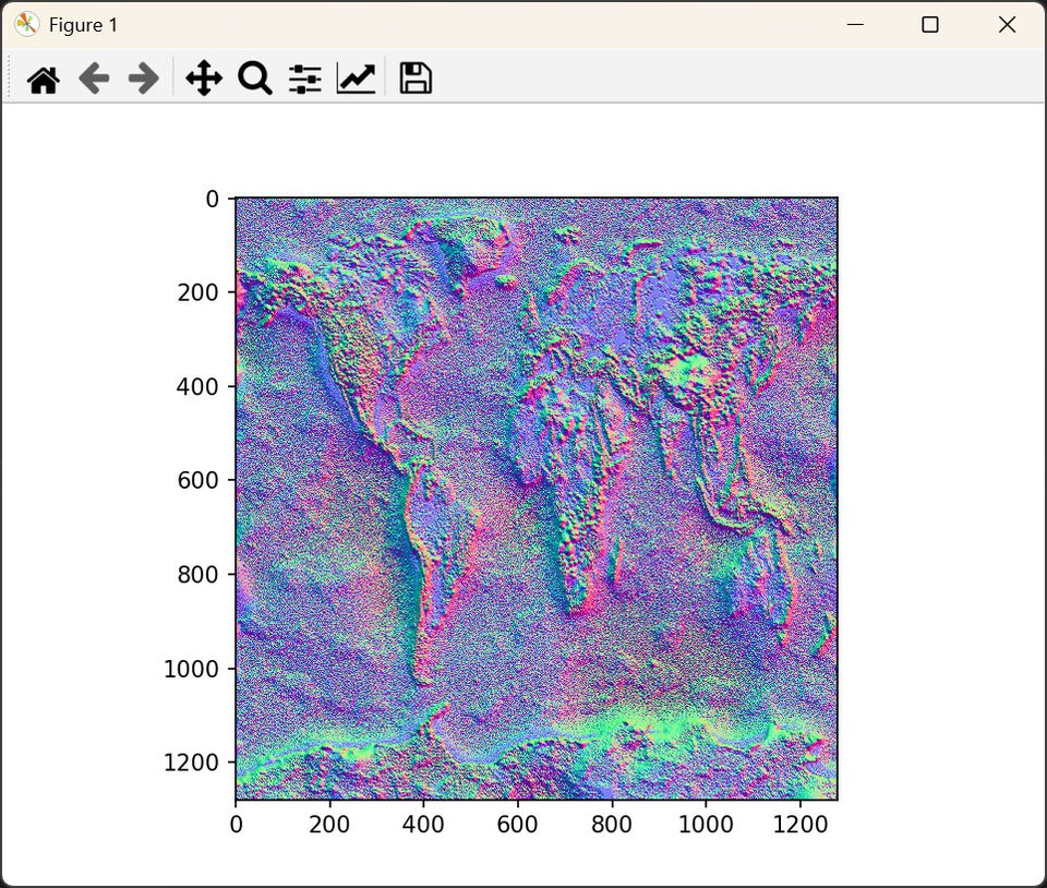 生成的 Normal Map